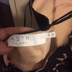 Black Lace Bodycon mini dress